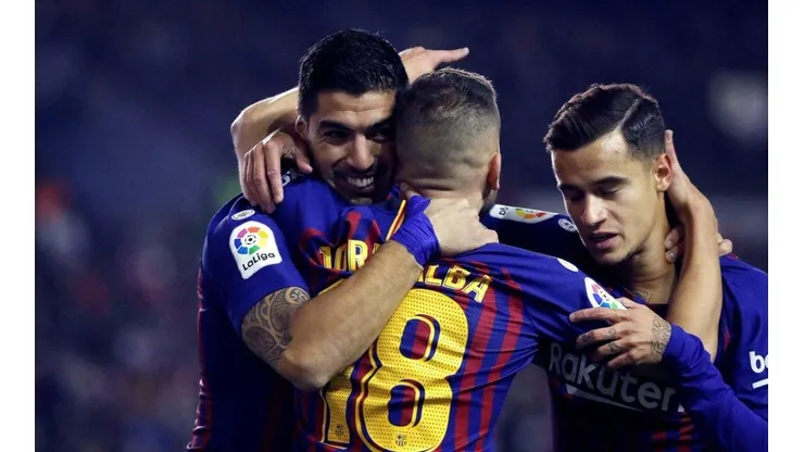 Sin saber cómo y gracias a Dembélé y Suárez, Barcelona remontó a los 90' y ganó