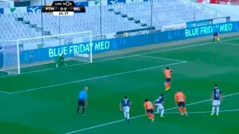 Gol de penal de Jackson.