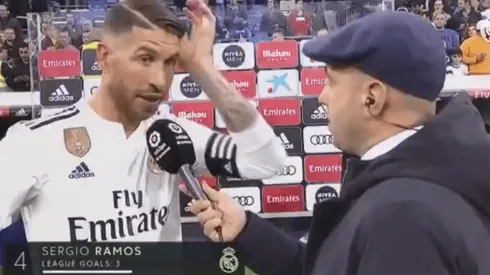 La respuesta de Sergio Ramos a los silbidos de todo el Bernabéu