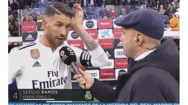 La respuesta de Sergio Ramos a los silbidos de todo el Bernabéu