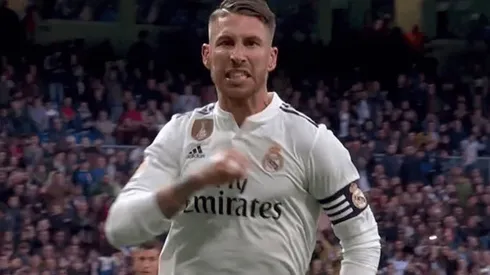 La picó y enloqueció en el festejo: el golazo de penal de Sergio Ramos