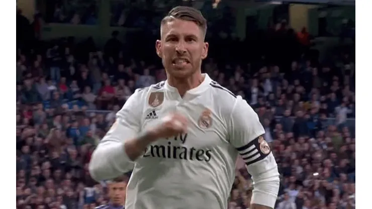 La picó y enloqueció en el festejo: el golazo de penal de Sergio Ramos