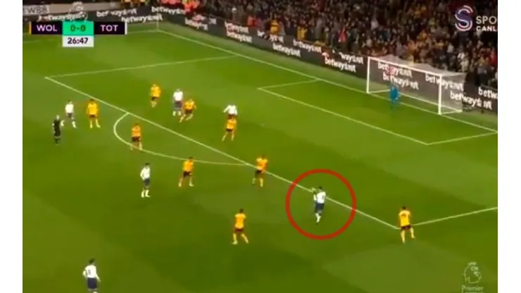 Gol de Lamela.