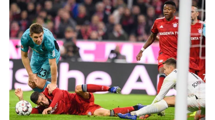 Bayern no pasó del empate ante Friburgo.