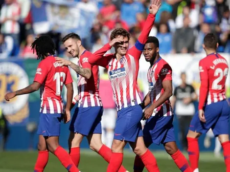 Griezmann metió un tiro libre de ensueño y dejó al arquero del Leganés paralizado