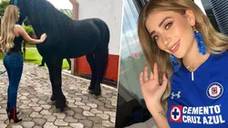 Foto de Brenda, fanática de La Máquina.