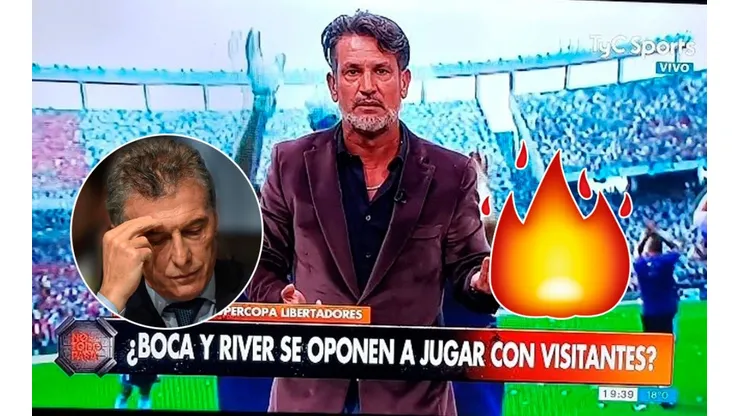 Indignado: Diego Díaz explotó en vivo y le pegó muy fuerte a Macri