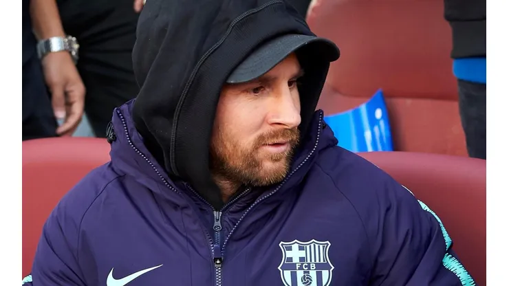 Foto de Lionel Messi, jugador de la Selección Argentina.