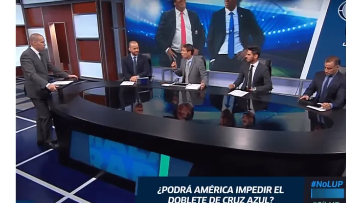 Foto de los periodistas de Fox Sports.