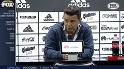 A Gallardo le preguntaron quién es el favorito en la final entre Boca y River