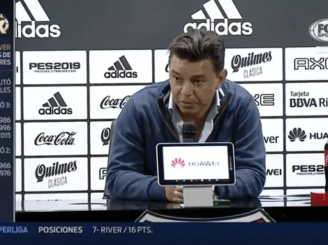 A Gallardo le preguntaron quién es el favorito en la final entre Boca y River