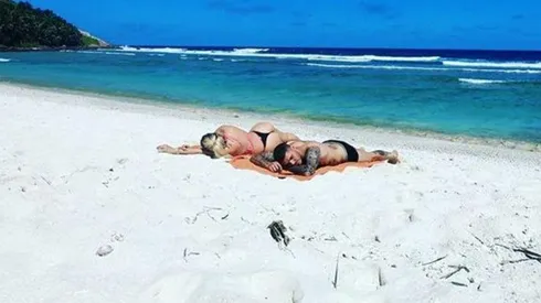 Foto de Wanda Nara con Mauro Icardi