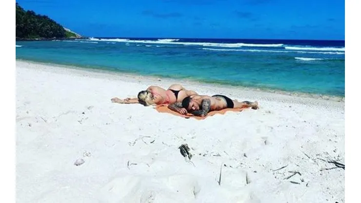 Foto de Wanda Nara con Mauro Icardi