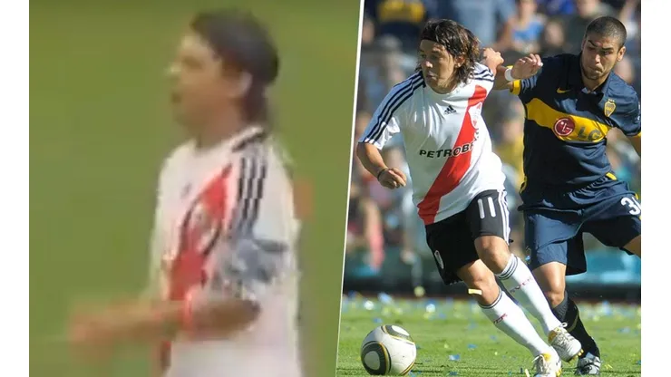 Gallardo pelea la pelota con Jesús Méndez.