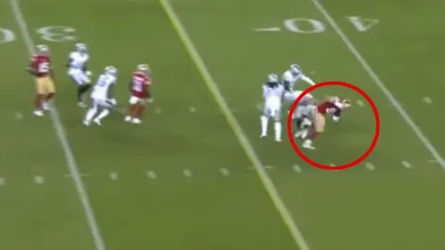 La atrapada espectacular de Kittle en la victoria de los San Francisco 49ers