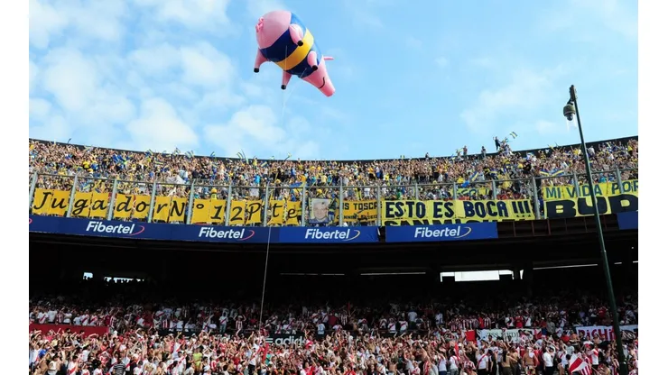Boca - River en 2012, el último Superclásico con visitantes en El Monumental.