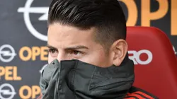 Foto de James Rodríguez, jugador de Bayern Munich.