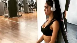 La novia de Iturbe encendió Instagram en Halloween.