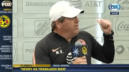 Piojo Herrera se molesta cuando le preguntan por el título de Cruz Azul