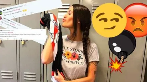 Ivana Nadal se la pudrió a los hinchas de Boca y en Twitter se armó una batalla campal