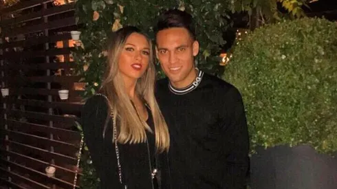 Lautaro y Agustina, juntos en Milán.