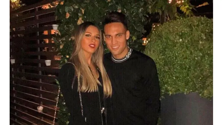 Lautaro y Agustina, juntos en Milán.