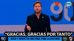 El Pollo, agradecido por la final.