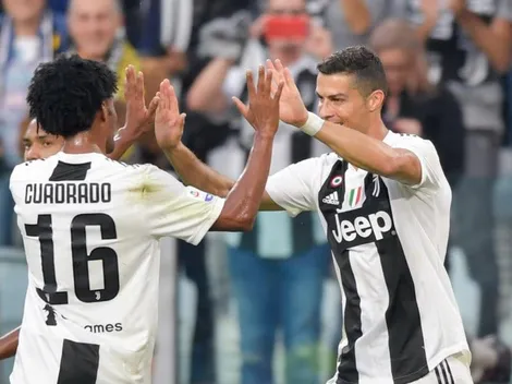 Un panita más: la foto que subió Cristiano a su Instagram junto a Cuadrado