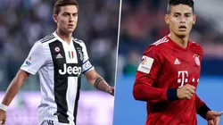 James y Dybala podrían romper por completo el mercado de pases de verano en Europa