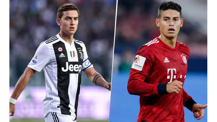 James y Dybala podrían romper por completo el mercado de pases de verano en Europa