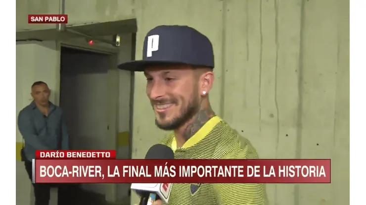 Al Pipa Benedetto le preguntaron si está tan loco como el Pity Martínez