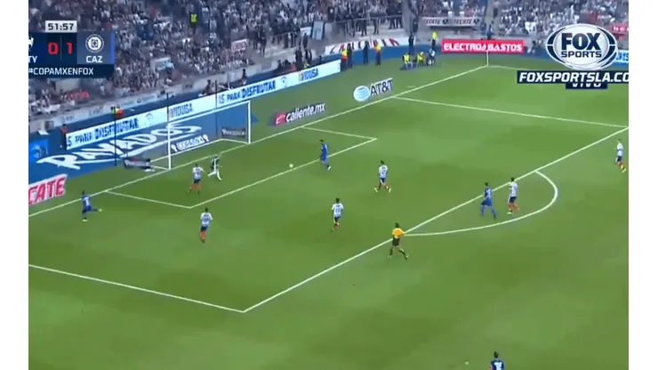 Golazo de Cauteruccio en la final de la Copa MX.