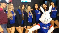 Las mujeres del Cruz Azul, llenas de alegría.