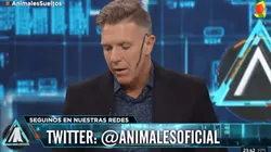 Foto de Fantino, periodista e hincha de Boca.