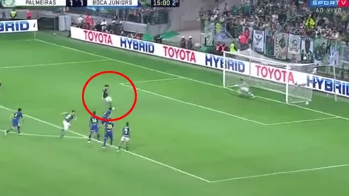 Foto del penal de Gustavo Gómez.