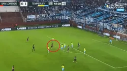 Nadie entiende cómo: Blandi lo empató para San Lorenzo a los 90'