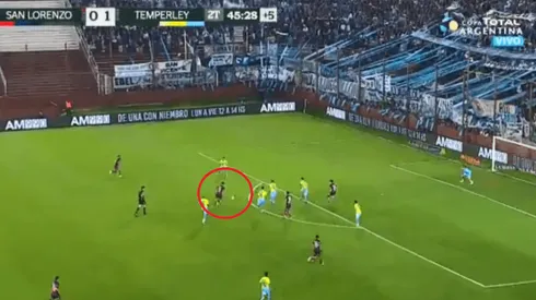 Nadie entiende cómo: Blandi lo empató para San Lorenzo a los 90'