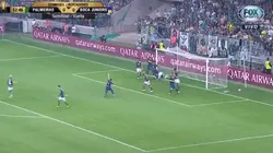 Lo tuvo Boca, todos pidieron gol, pero la pelota no ingresó en su totalidad