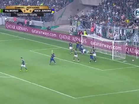 Lo tuvo Boca, todos pidieron gol, pero la pelota no ingresó en su totalidad