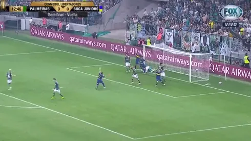 Lo tuvo Boca, todos pidieron gol, pero la pelota no ingresó en su totalidad