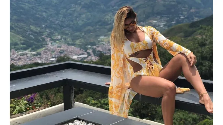 Cindy Álvarez García subió una foto muy hot a Instagram