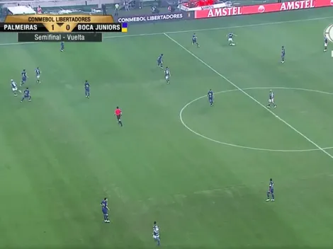 Ahora el VAR salvó a Boca: a Palmeiras le anularon el 1-0