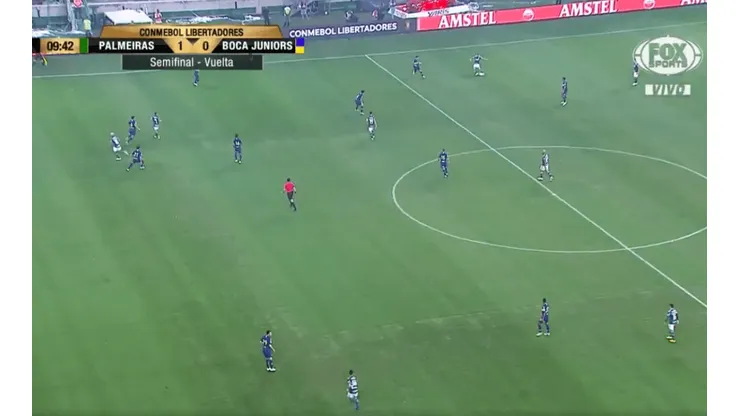 Ahora el VAR salvó a Boca: a Palmeiras le anularon el 1-0
