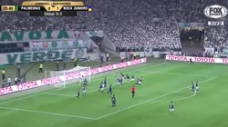 Gustavo Gómez le iba a hacer un gol a Boca pero Rossi atajó perfecto