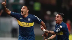 Le sobran goles a Boca: Wanchope durmió a Palmeiras y anotó el 1-0