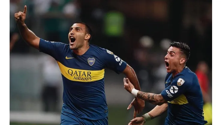 Le sobran goles a Boca: Wanchope durmió a Palmeiras y anotó el 1-0