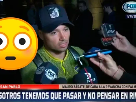 Zárate insinuó, prácticamente, que es lo mismo si Guillermo está o no en el banco de Boca