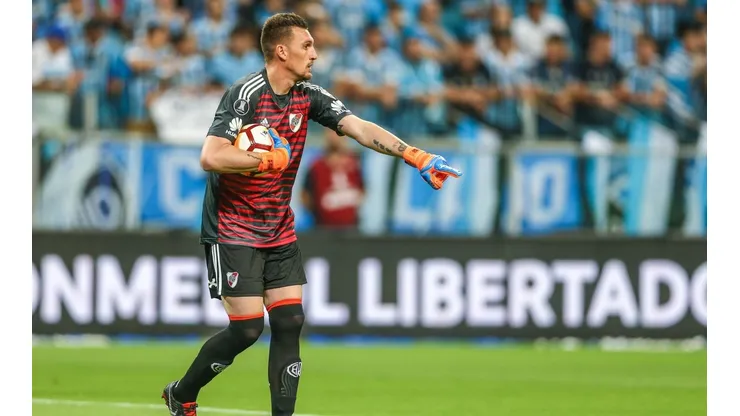 Foto de Franco Armani, arquero de River.