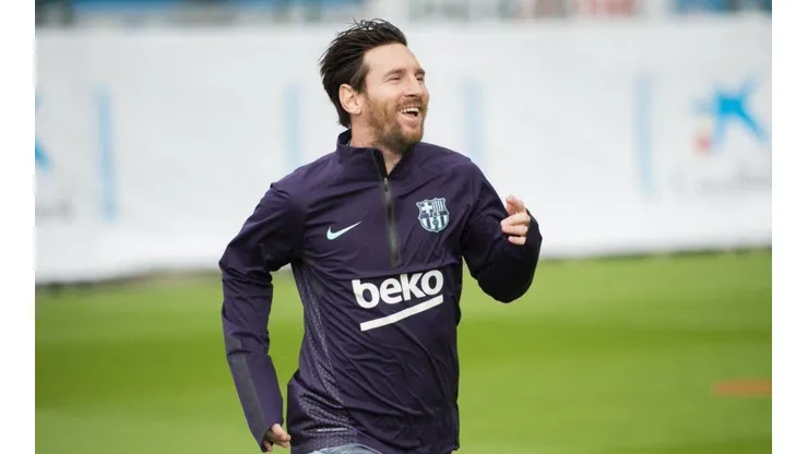 La gran noticia que Lionel Messi recibió luego de estar parado por su lesión