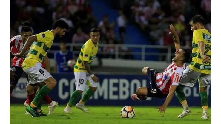 Defensa y Justicia vs Atlético Junior por la Copa Sudamericana.